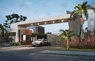 Casa em condomínio fechado com 3 quartos à venda na rua josé américo tizoni, campo comprido, curitiba, 198 m2 por r$ 1.730.000