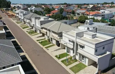 Casa em condomínio fechado com 3 quartos à venda na rua joão dembinski, cidade industrial, curitiba, 125 m2 por r$ 1.140.000