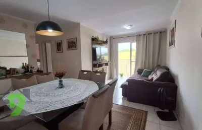 Apartamento com 3 dormitórios à venda, 71 m² por r$ 425.000 - cond. morada dos pinheiros - jardim maria de fátima - várzea paulista/sp
