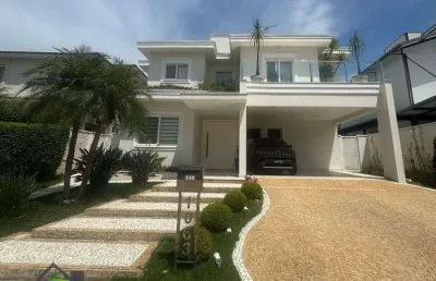 Maravilhosa casa com 4 dormitórios à venda, 511 m² por r$ 4.890.000 - loteamento reserva da serra - jundiaí/sp