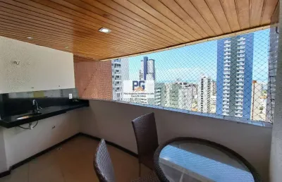 Apartamento para venda em joão pessoa, tambaú, 5 dormitórios, 4 suítes, 6 banheiros, 4 vagas