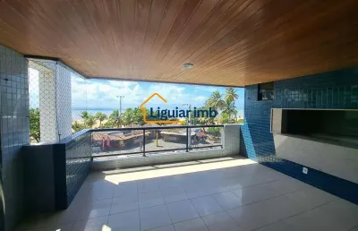 Apartamento para venda em joão pessoa, cabo branco, 4 dormitórios, 4 suítes, 6 banheiros, 3 vagas