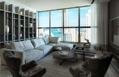 Apartamento com 03 suítes no bairro pioneiros em balneário camboriú. para | pioneiros, balneário camboriú, santa catarina