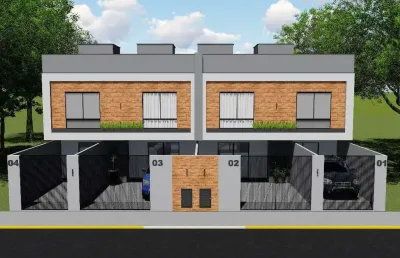 Sobrado moderno e bem planejado, com 107 m² de área construída, ideal para quem busca conforto, praticidade e qualidade de vida.