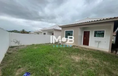 Casa com 2 dormitórios à venda por r$ 270.000,00 - capivara - iguaba grande/rj