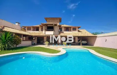 Casa com 4 dormitórios à venda, 378 m² por r$ 6.500.000,00 - geribá - armação dos búzios/rj