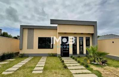 Casa com 3 dormitórios à venda, 156 m² por r$ 720.000,00 - base aeronaval - são pedro da aldeia/rj