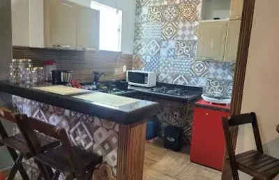 Kitnet com 1 dormitório para alugar, 40 m² por r$ 1.400,00/mês - campo redondo - são pedro da aldeia/rj