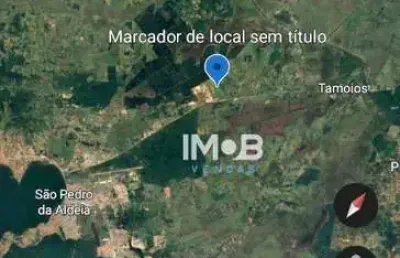 Área à venda, 968000 m² por r$ 16.456.000,00 - balneário são pedro - são pedro da aldeia/rj