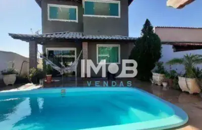 Casa com 6 dormitórios à venda, 220 m² por r$ 371.000,00 - jardim morada da aldeia - são pedro da aldeia/rj