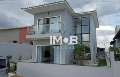 Casa com 3 dormitórios à venda, 164 m² por r$ 650.000,00 - jardim morada da aldeia - são pedro da aldeia/rj