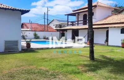 Casa com 4 dormitórios à venda, 450 m² por r$ 1.575.000 - foguete - cabo frio/rj (pé na areia)