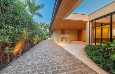 Casa com 5 dormitórios à venda, 462 m² por r$ 11.000.000,00 - lago azul - araçoiaba da serra/sp