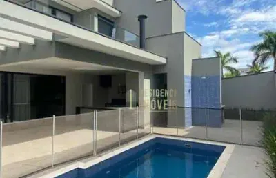 Sobrado com 4 dormitórios à venda, 370 m² por r$ 3.100.000,00 - condomínio alphaville nova esplanada 3  - votorantim/sp