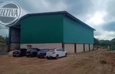 Terreno com galpão à venda - tomaz coelho - araucária