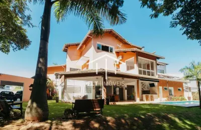 Casa com 5 dormitórios à venda, 462 m² por r$ 3.190.000,00 - condominio figueira garden - atibaia/sp