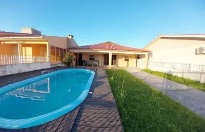 Ótima oportunidade casa de laje  à venda em balneário arroio do silva 