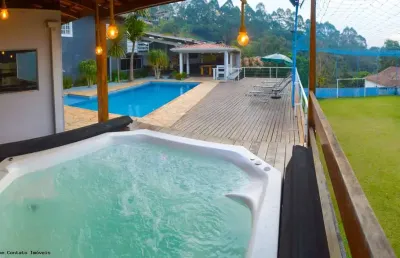 Casa para locação em mairiporã, luiz fagundes, 5 dormitórios, 1 suíte, 2 banheiros, 3 vagas