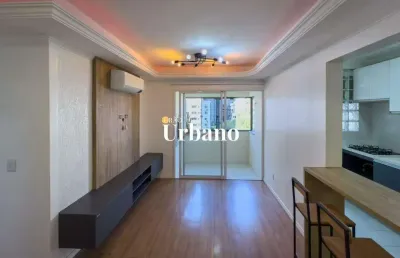 More no coração de canoas, apartamento semi mobiliado.