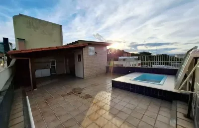 Cobertura com 3 quartos para alugar na rua princesa leopoldina, 555, ipiranga, belo horizonte por r$ 4.000