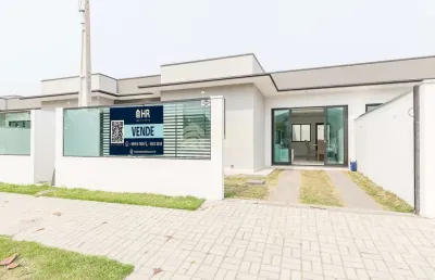 Casa com 3 quartos à venda na rua martinho ramos, 1233, tabuleiro, matinhos, 70 m2 por r$ 389.000