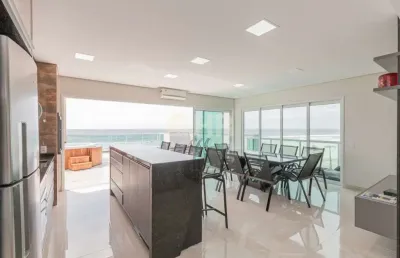 Cobertura com 4 quartos à venda na avenida beira mar, 3473, praia grande, matinhos, 210 m2 por r$ 2.450.000