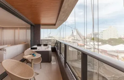 Apartamento com 3 quartos à venda na avenida são luiz, 921, centro, guaratuba, 153 m2 por r$ 3.470.000