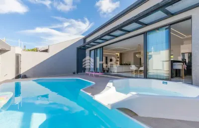 Casa com 5 quartos à venda na rua santa rita de cássia, 247, sertãozinho, matinhos, 303 m2 por r$ 1.290.000