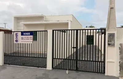 Casa com 2 quartos à venda na rua guarauna, 114, rio da onça, matinhos, 59 m2 por r$ 260.000