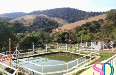 Excelente chácara, com poços de piscicultura e piscinas, para venda ou locação, em são josé do alegre - mg