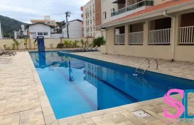 Apartamento com 2 dormitórios, para locação definitiva, na praia das toninhas, em ubatubasp