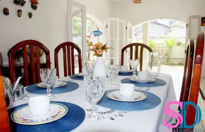 Aconchegante casa com 3 dormitórios, para venda, na praia da enseada, em ubatuba - sp