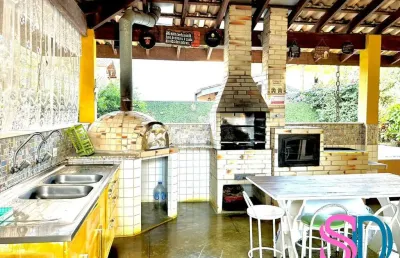 Linda casa, com 4 dormitórios, em condomínio fechado, para venda, em ubatuba - sp