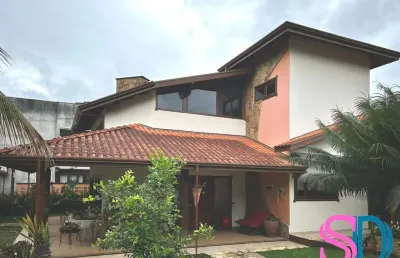 Linda casa térrea mobiliada, com 4 quartos, em loteamento fechado, para venda, ubatuba - sp