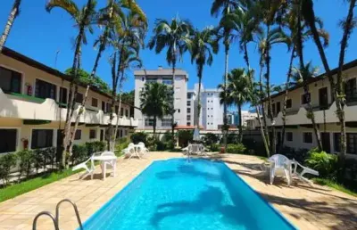 Apartamento com 2 dormitórios, para venda, no itaguá, ubatuba - sp