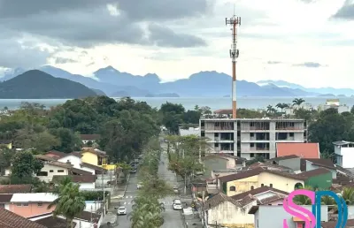 Apartamento tipo cobertura, com 3 dormitórios, itaguá, ubatuba - sp