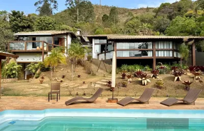 Casa em condomínio fechado com 5 quartos à venda na Alameda Serra do Cabral, 425, Vila Del Rey, Nova Lima
