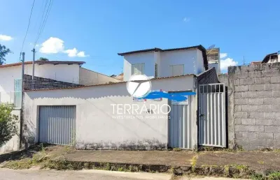 Casa à venda no parque são josé em varginha com 2 quartos, 1 banheiro e 4 vagas
