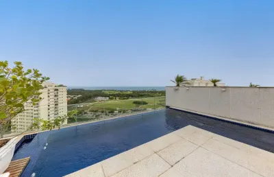 Cobertura duplex à venda no condomínio riserva uno, barra da tijuca.