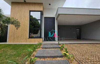 Casa térrea com 3 suítes localizada no condomínio quinta das tipuanas.