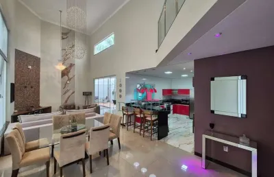 Casa com 3 dormitórios à venda, 240 m² por r$ 1.650.000,00 - condomínio village damha i - araraquara/sp