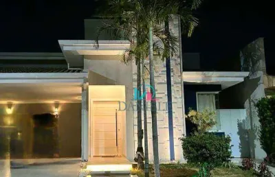 Casa térrea com 3 dormitórios suítes localizada no condomínio acácias i.