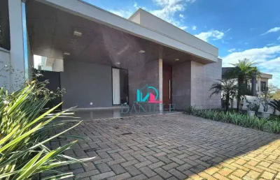 Casa térrea com 3 suítes localizada no condomínio buona vita.
