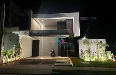 Casa com 3 dormitórios à venda, 185 m² por r$ 1.700.000,00 - condomínio quinta do salto - araraquara/sp