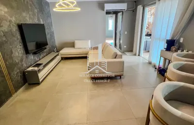 Apartamento com reforma impecável e vista para mata preservada