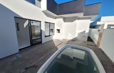Casa unifamiliar 3 quartos bela vista palhoça piscina churrasqueira
