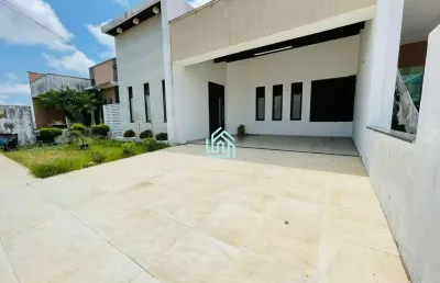 Casa em condomínio fechado com 3 quartos à venda na prefeito milton dantas de medeiros, 316, parque das nações, parnamirim por r$ 450.000
