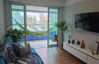 Apartamento espaçoso com 3 quartos, sendo duas suítes. jardim oceania