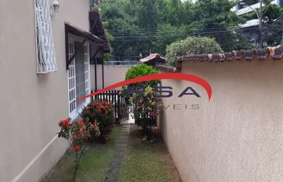 Casa em condomínio fechado com 3 quartos à venda na rua omar cardoso, 251, freguesia (jacarepaguá), rio de janeiro, 180 m2 por r$ 810.000