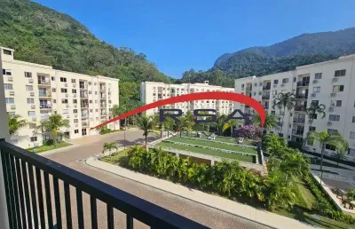 Apartamento à venda em jacarepaguá, rio de janeiro-rj: 2 quartos, 1 sala, 1 banheiro, 1 vaga de garagem!